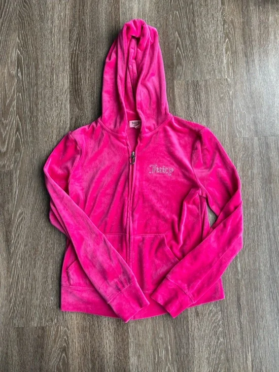 Juicy Couture Velour Hoodie - Picture 1 of 5